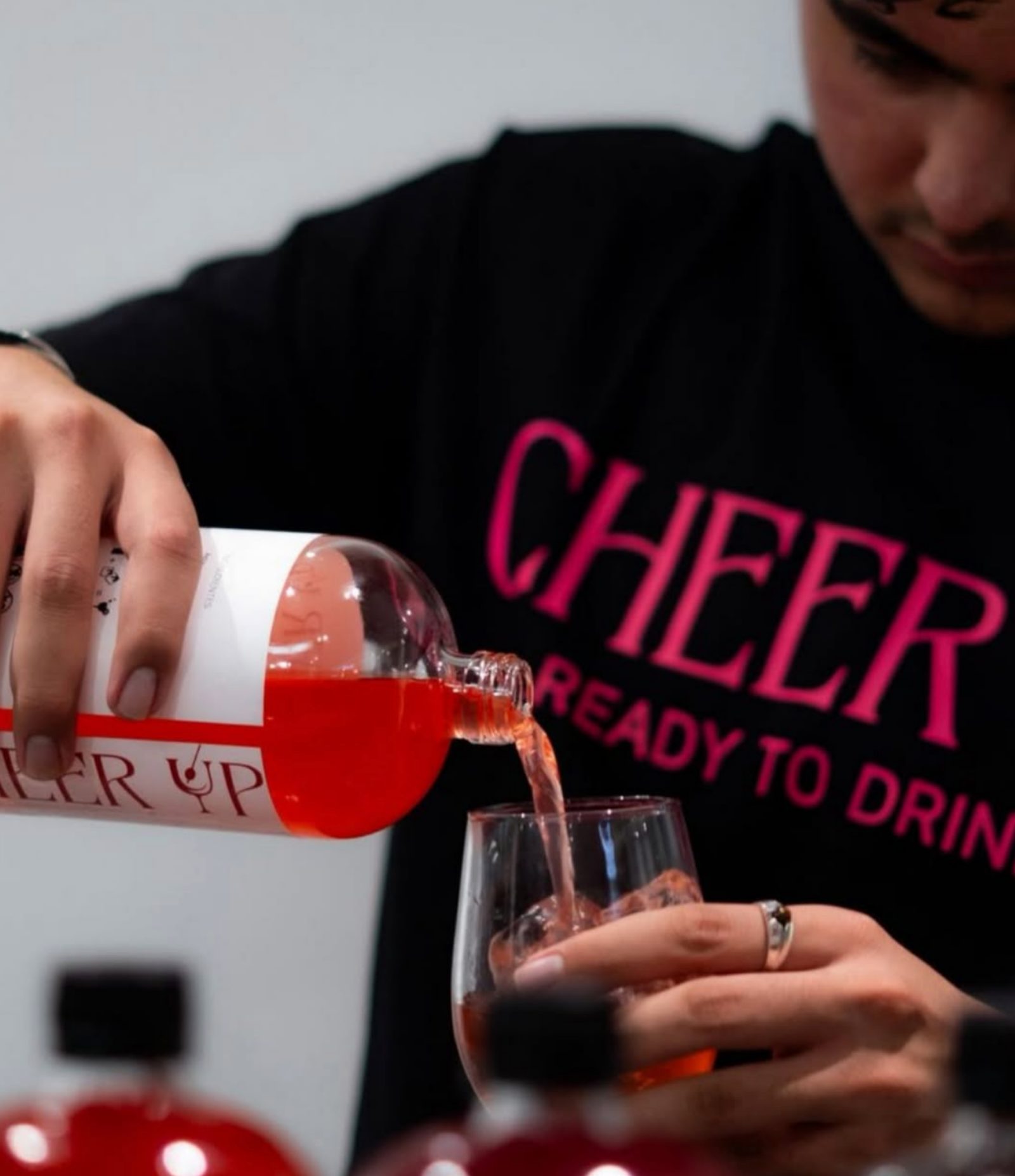 Servicio de Cheer Up en barra